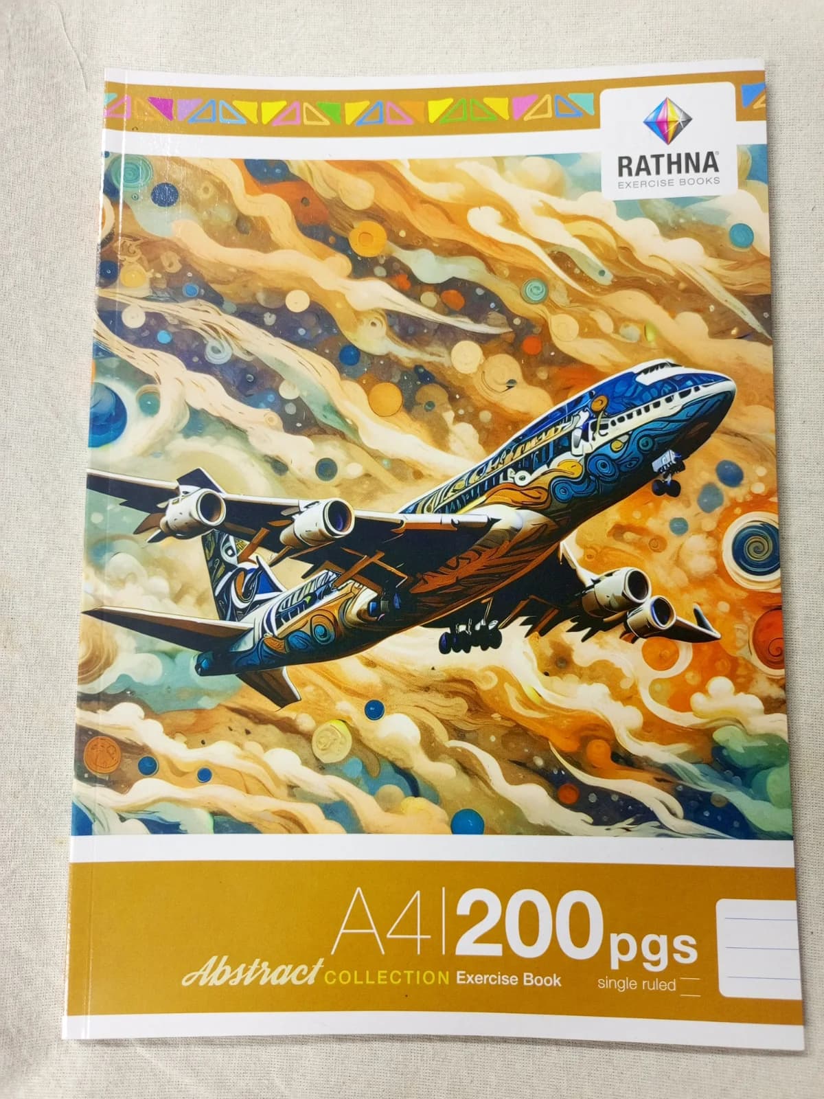 RATHNA | A4-200pgs single ruled book