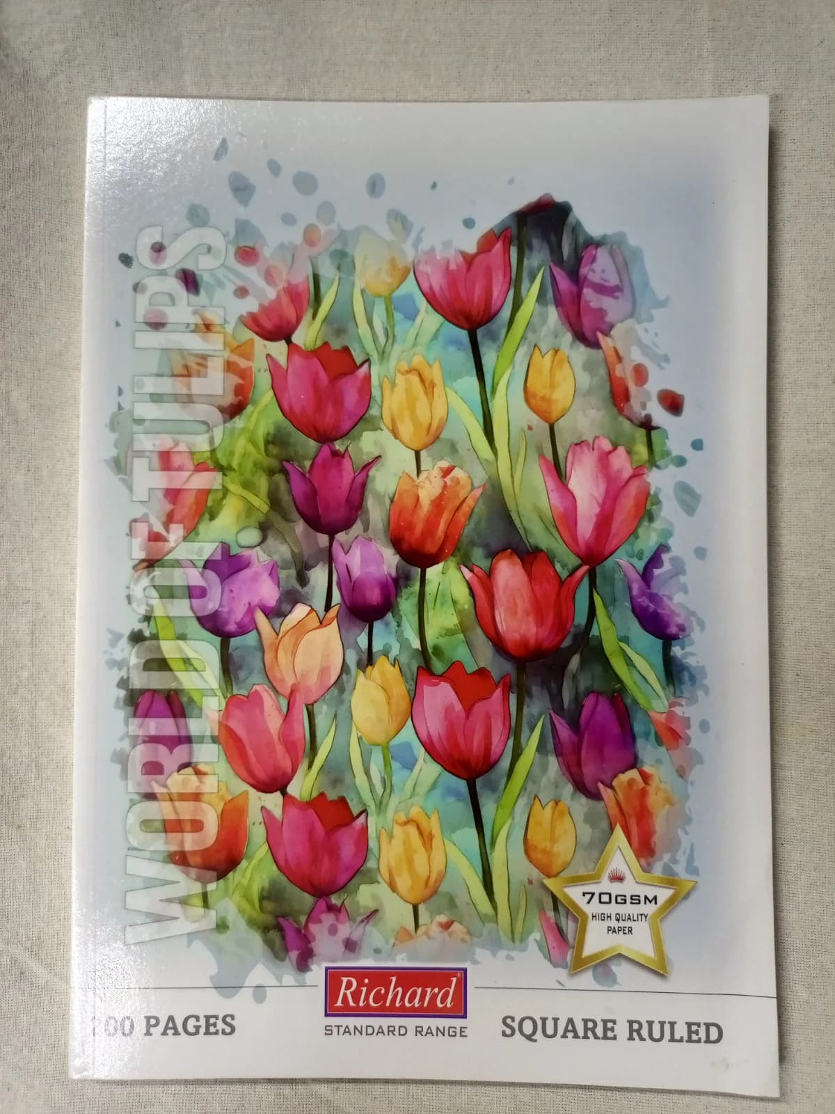RICHARD A4 CR-200pgs Square Ruled Book